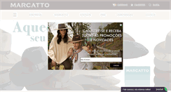 Desktop Screenshot of marcatto.com.br